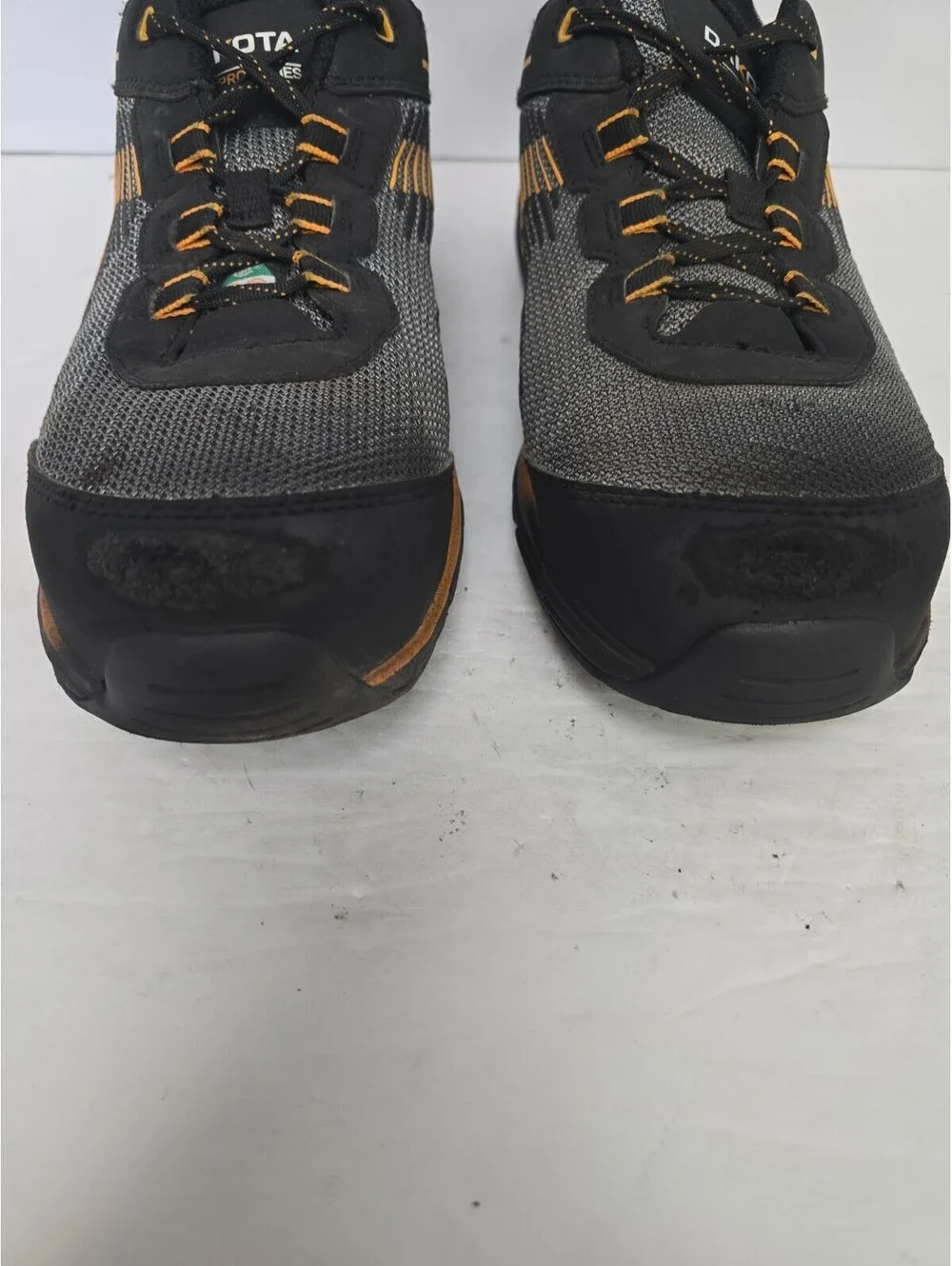 Dakota Men's 3600 WorkPro Series Steel Toe Work Shoe Black/Yellow Size 8.5M